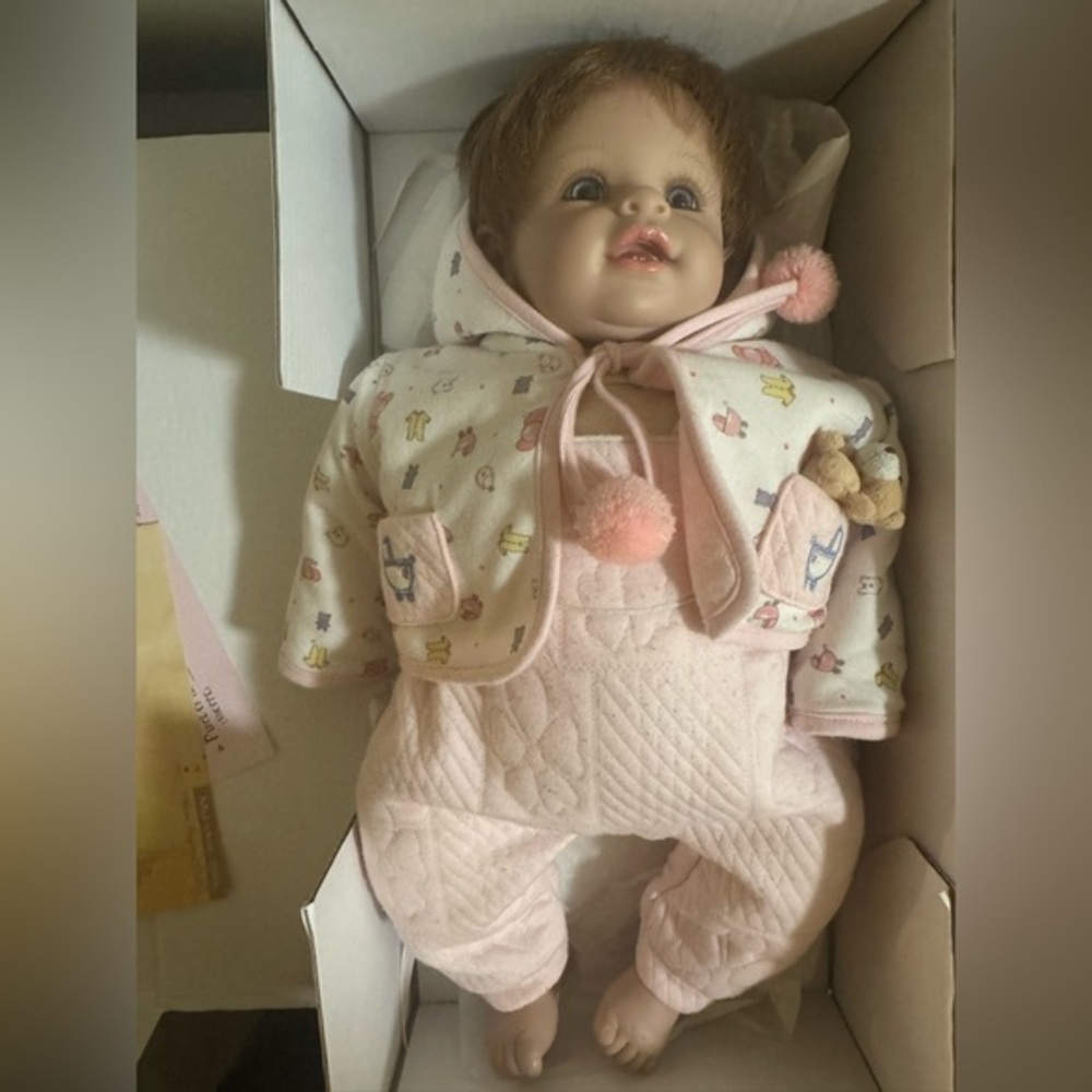 Adora 2000’s Realistic Weighted Doll with Pink Outfit Retired Vintage Rare